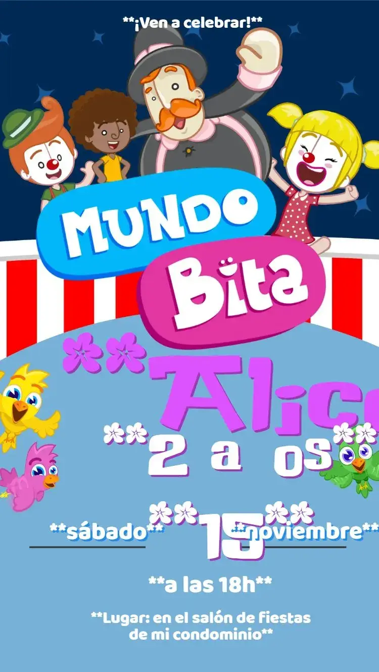 Invitación Mundo Bita