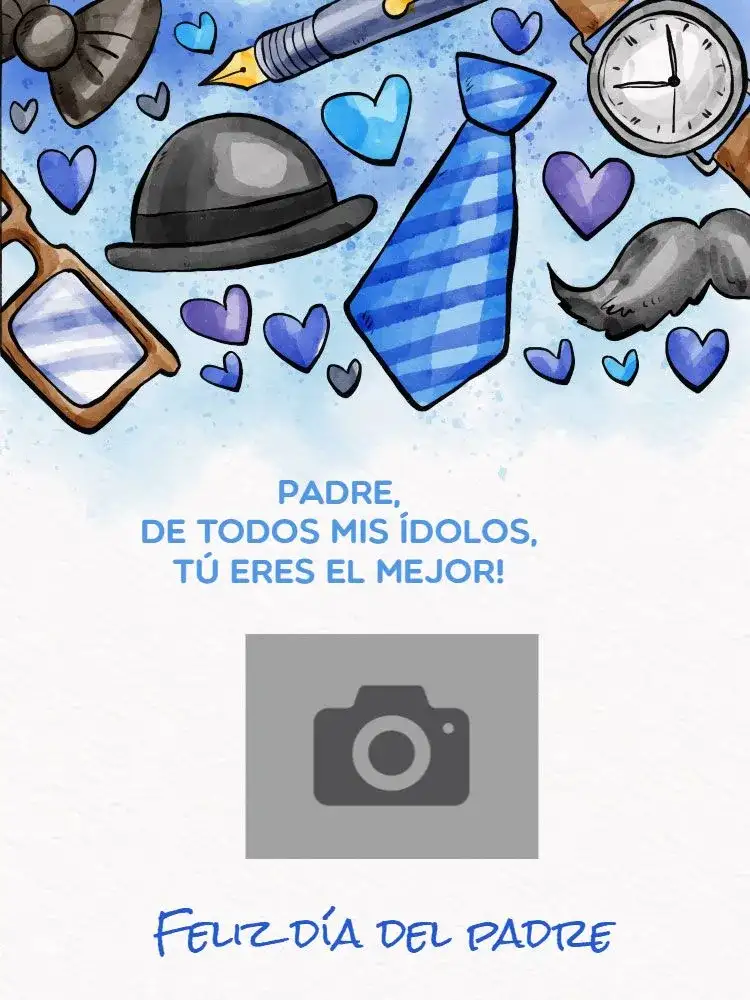 Cómo Hacer Tarjeta Día Del Padre Creativa Blanca