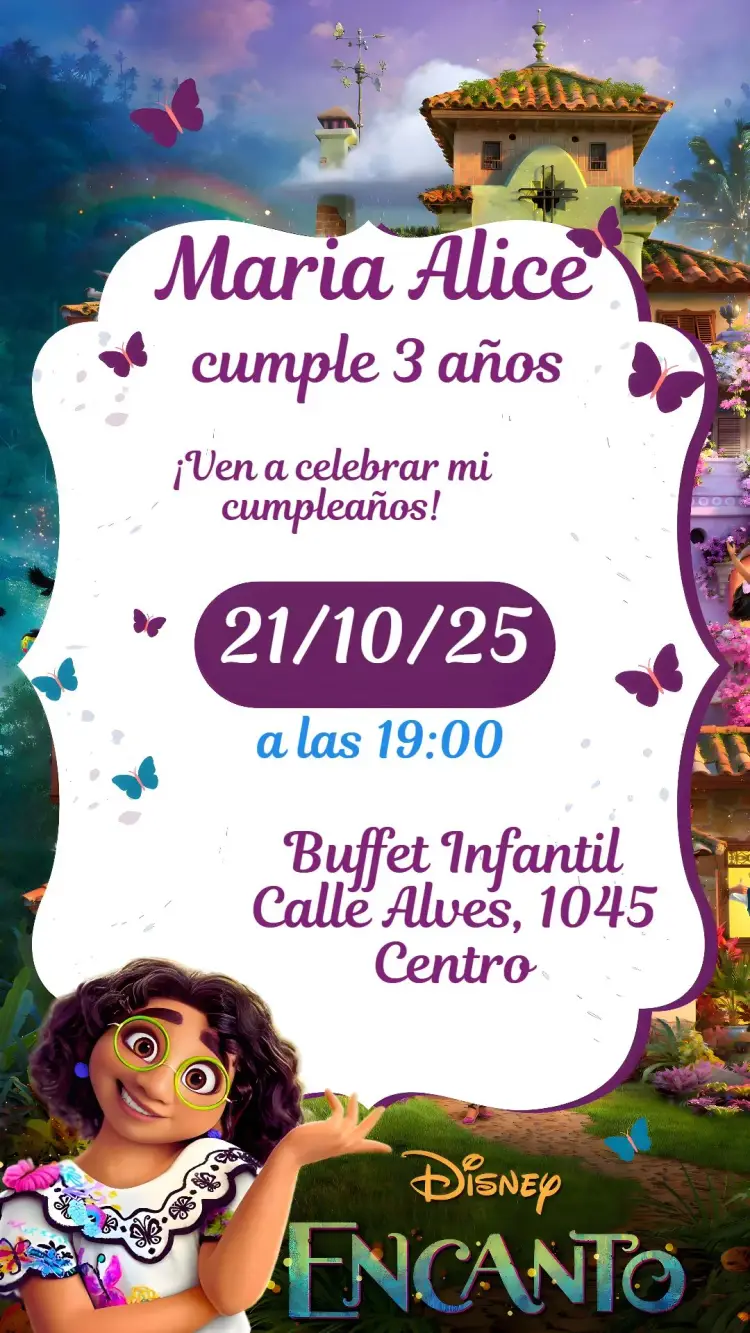 Invitación Encanto