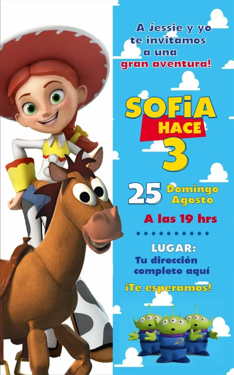 Invitación Jessie 1
