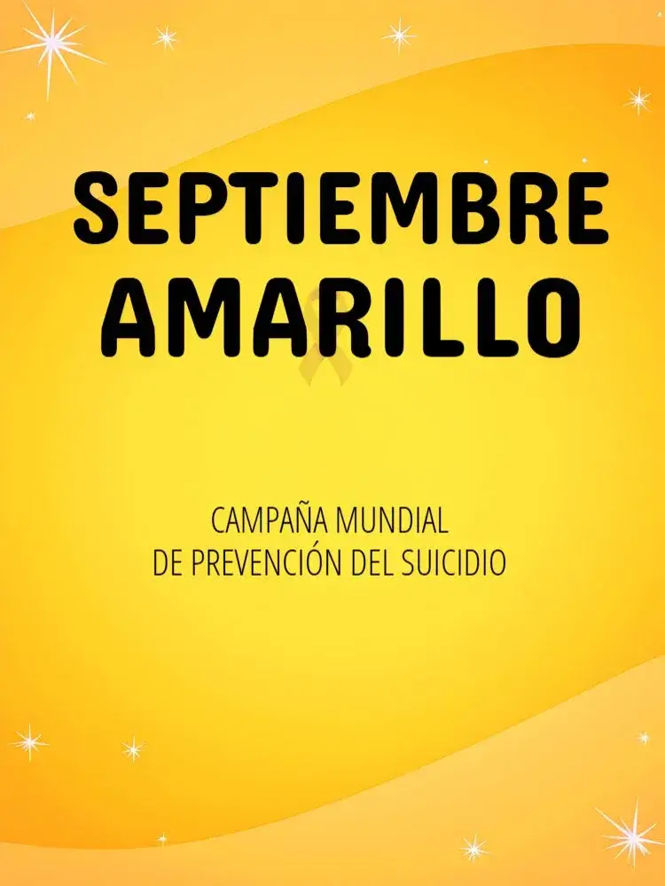 Invitación Publicación para la Campaña Septiembre Amarillo Prevención