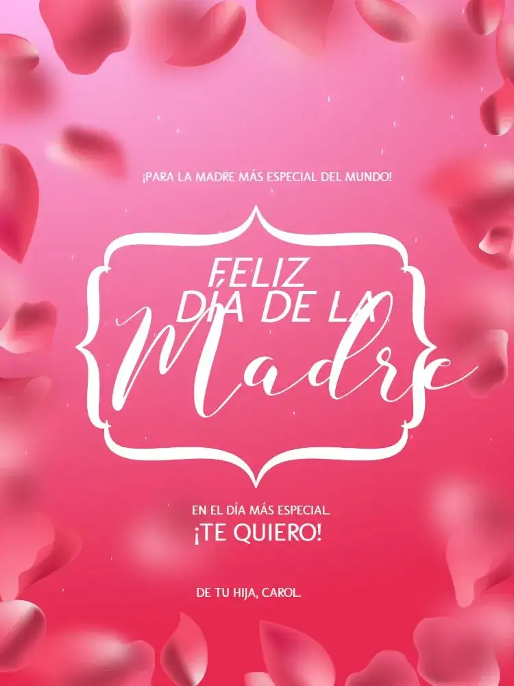 Como Hacer Tarjeta Día De Las Madres Creativa Rosa Delicada