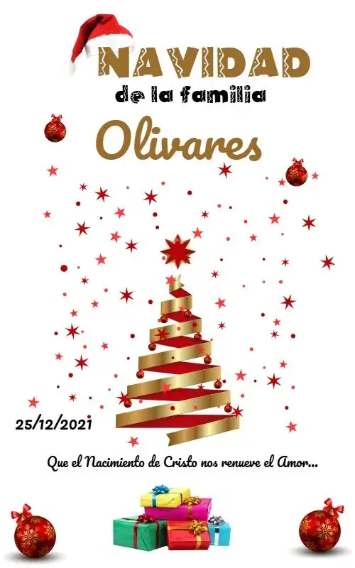 Invitación Arte Para Vaso Navideño Verde – tema Fechas Conmemorativas navideño, verde y marrón, elementos gráficos festivos, moderno, colorido, alegre