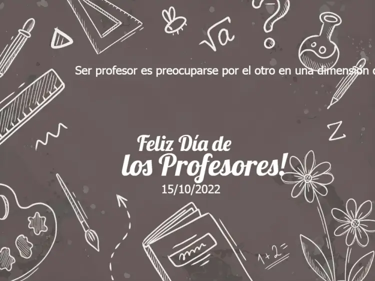 Invitación Tarjeta Día De Los Profesores Celebración