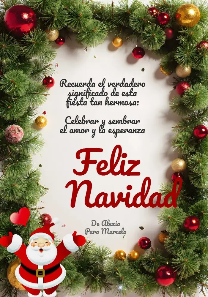Invitación Tarjeta De Navidad Arte – tema Fechas Conmemorativas rojo navideño, verde festivo, estilo moderno, elementos gráficos de navidad, diseño minimalista, inspirado en papá Noel