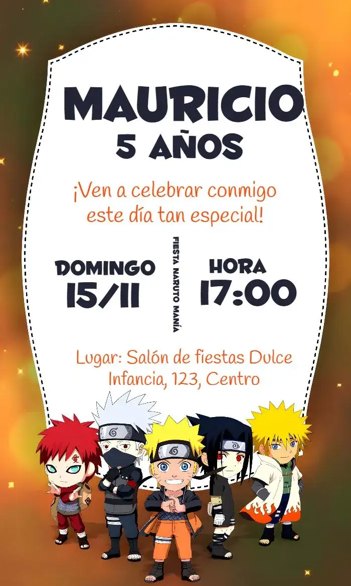Fiesta de Naruto Shippuden