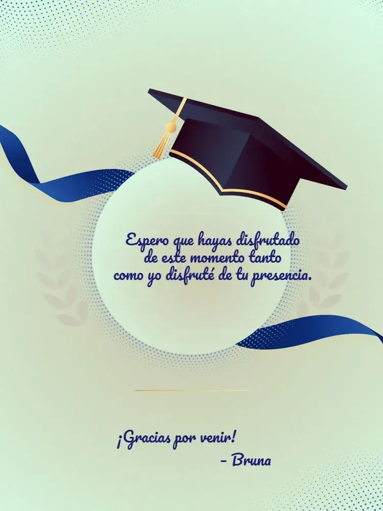 Invitación Tarjeta De Agradecimiento Presencia Graduación Claro Gratitud – tema Tarjeta elegante, joven, claro, verde, moderno, académico