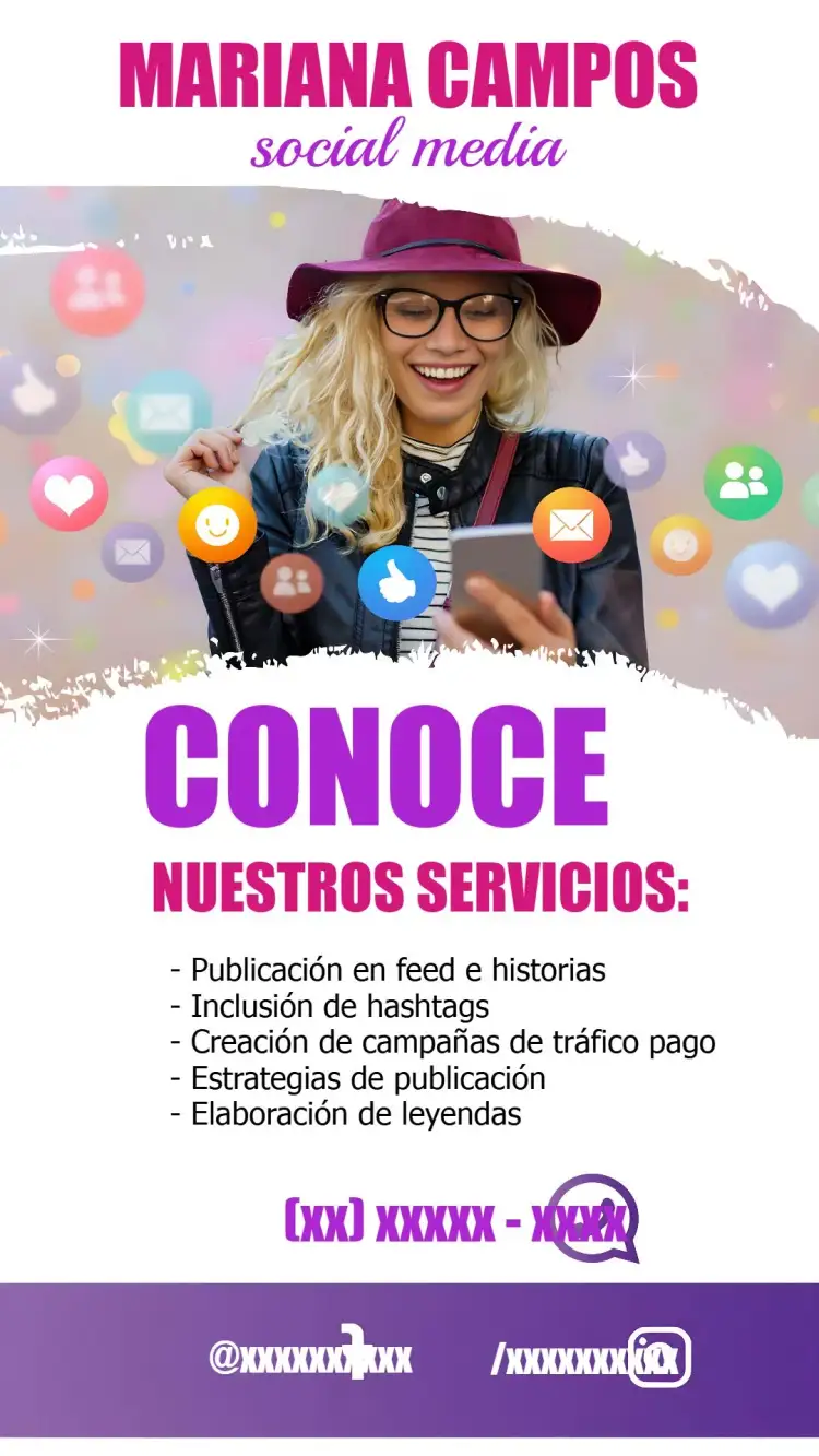Invitación Tarjeta De Visita Redes Sociales Flyer – tema Más buscados moderno, púrpura, minimalista, digital, elegante, estilizado