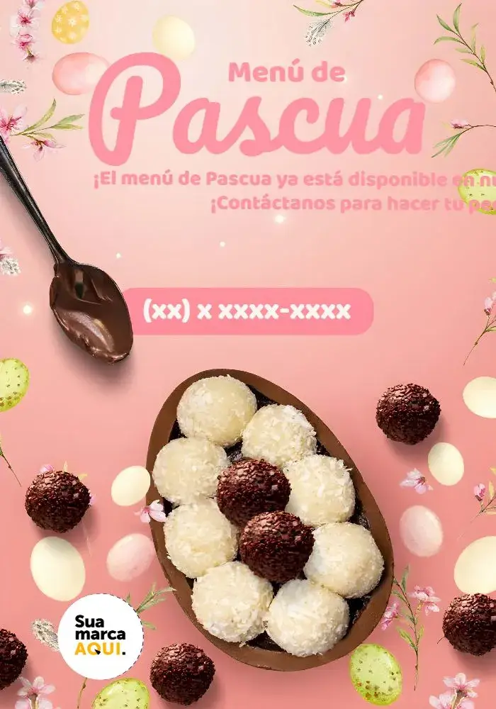 Invitación Stories Instagram De Pascua Huevo