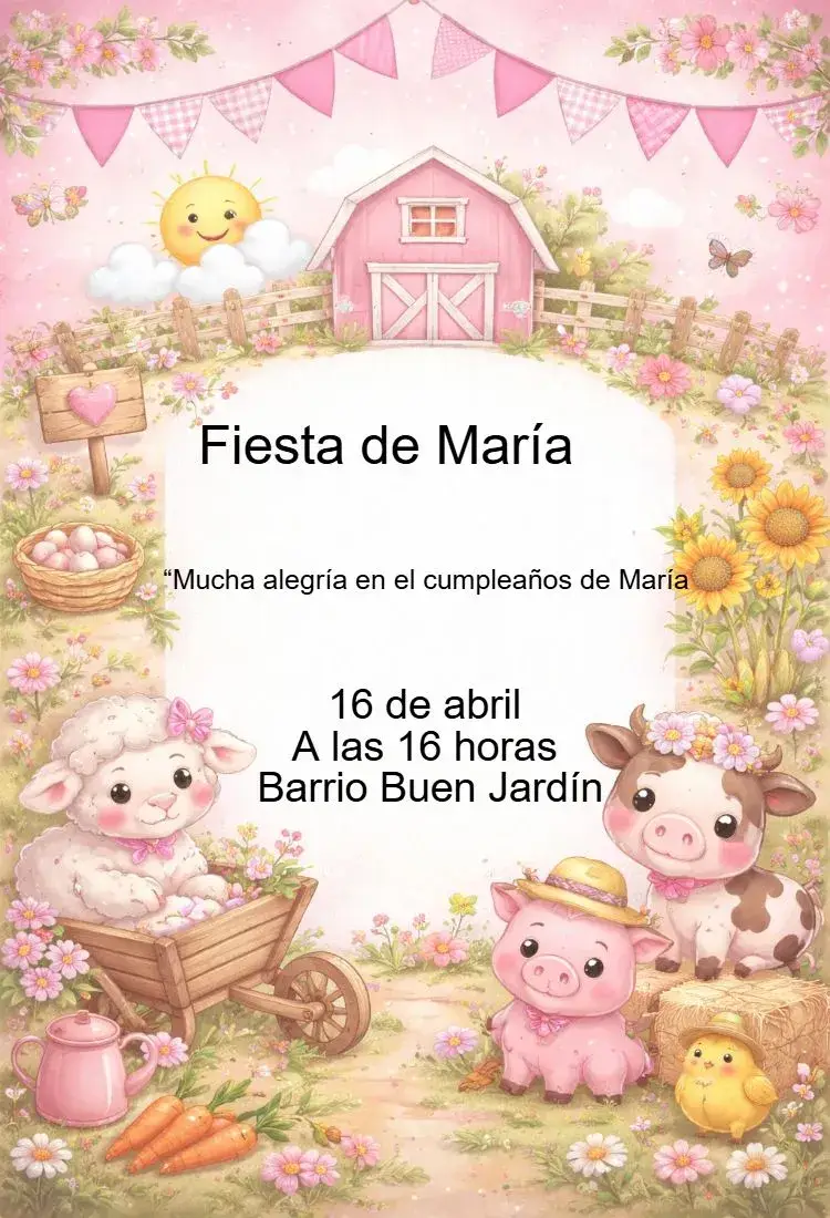 Invitación Fazedinha