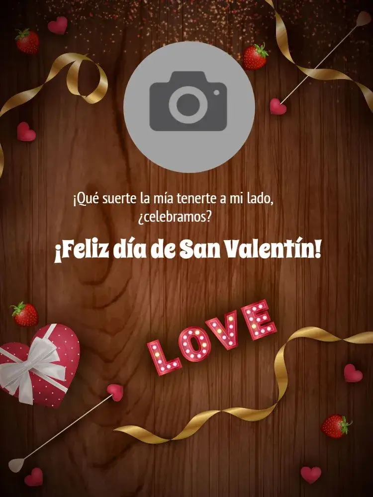 Invitación Tarjeta Día De Los Enamorados Love editable y personalizable