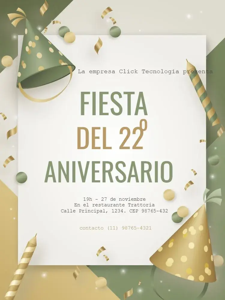 Invitación De Empresa Divertido