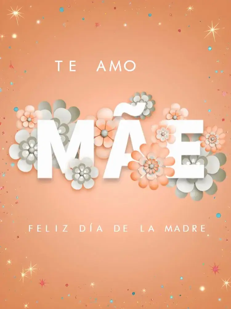 Invitación Publicación Día De La Madre Amor – tema Más buscados delicado, pastel, floral, moderno, acogedor