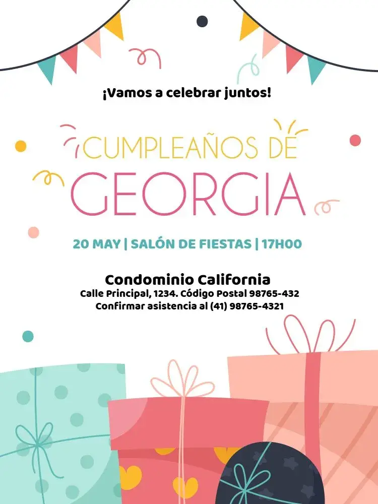 Invitación Encuentro Festivo