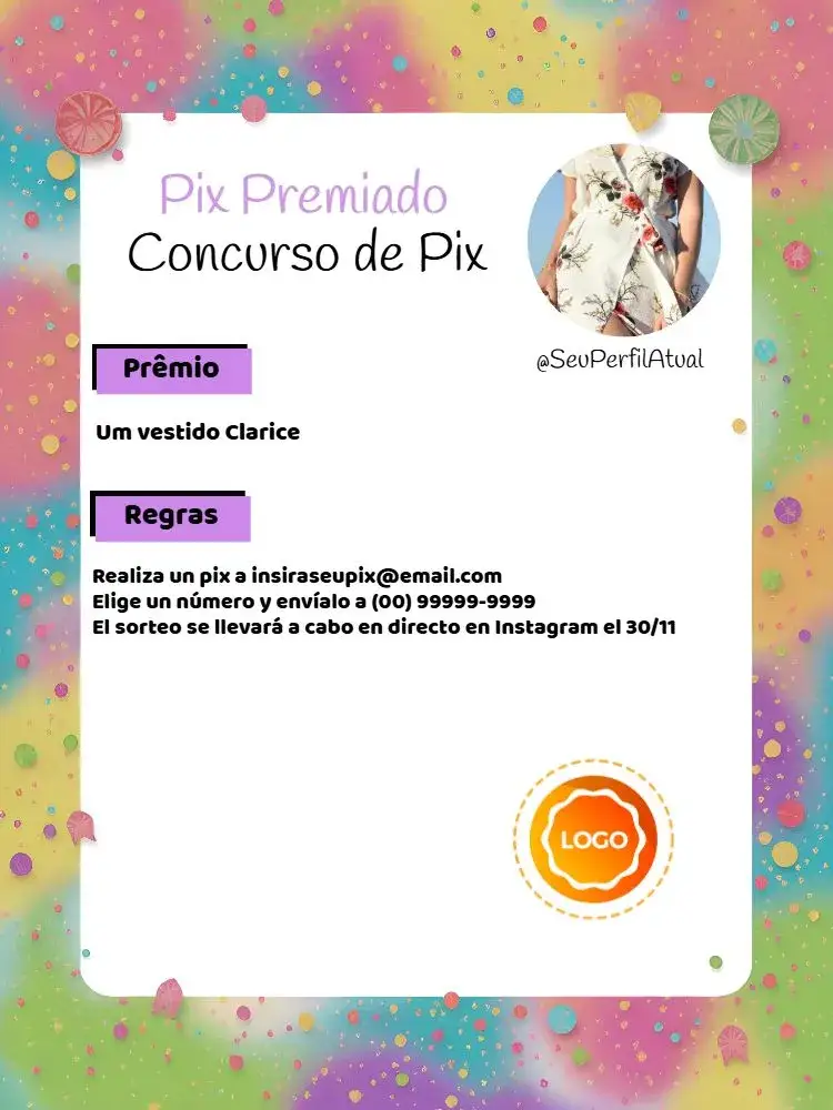 Invitación Pix Premiado Arte – tema Cartones pastel, moderno, elegante, fashion, ilustración