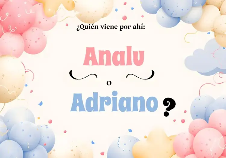 Invitación Panel De TV Revelación de Género Ositos Rosa