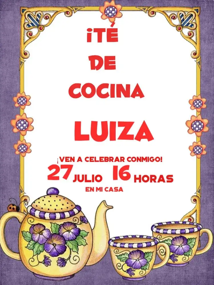 Despedida de Soltera Tetera Personalizada para Editar