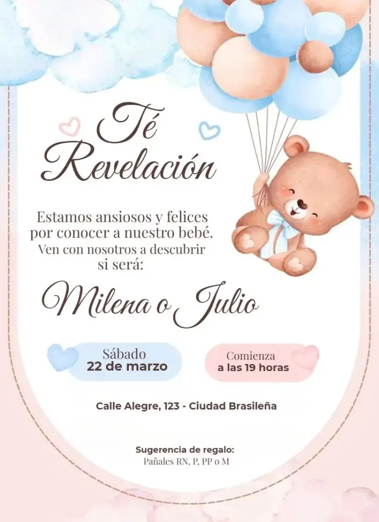 Globos y oso