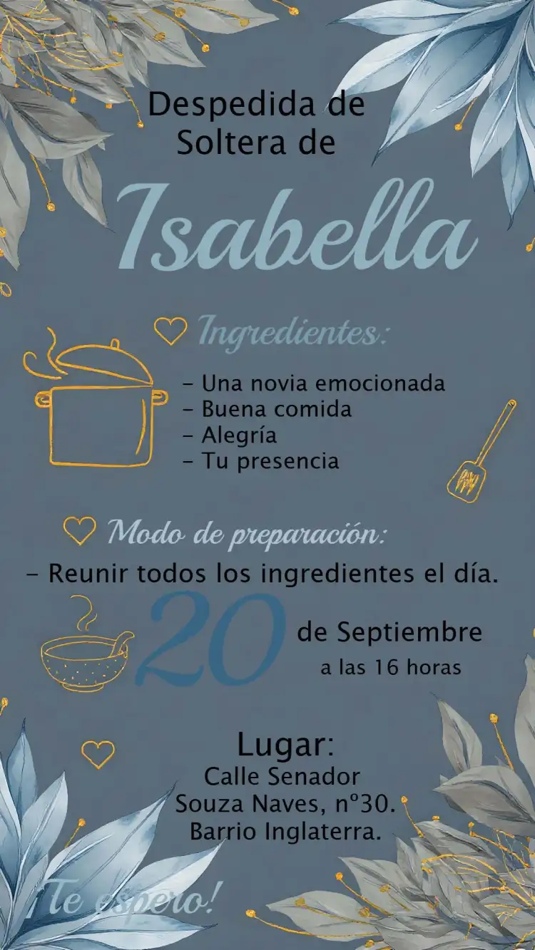 Despedida de soltera floral para novios