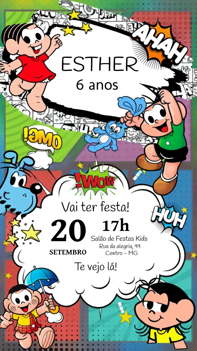 Turma Da Mônica Cascão