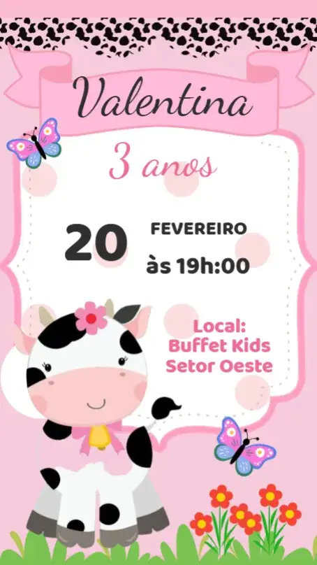 Convite Vaquinha