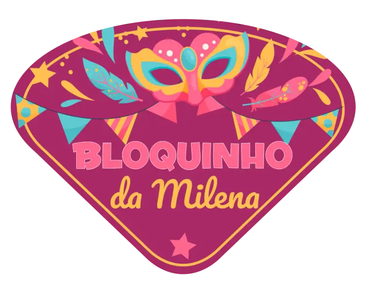 Convite Ventarola De Bloquinho Carnaval Leque – tema Datas Comemorativas colorido, festivo, tropical, divertido, vibrante, alegre