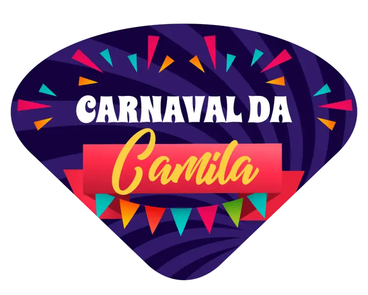Convite Ventarola De Carnaval Bloquinho – tema Datas Comemorativas colorido, divertido, tropical, brilhante, festivo, alegre