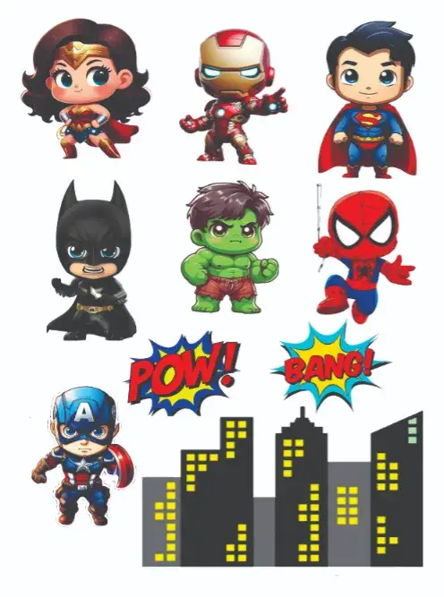 Avengers Baby invitation